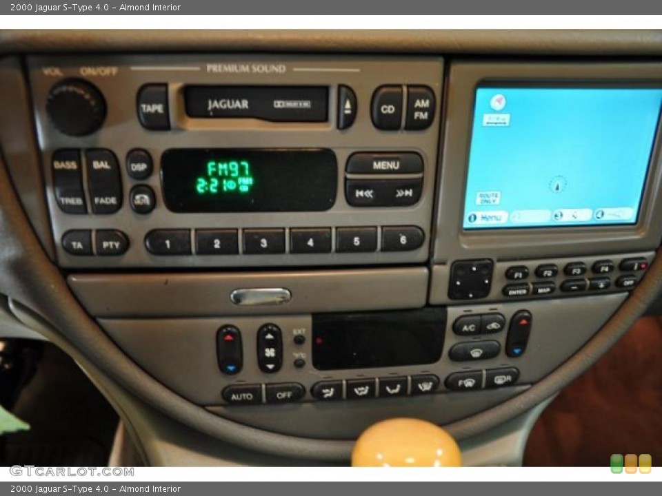 Almond Interior Controls for the 2000 Jaguar S-Type 4.0 #48505905