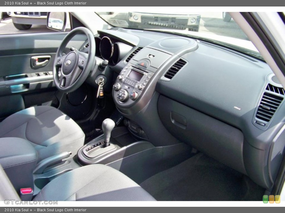 Black Soul Logo Cloth Interior Dashboard for the 2010 Kia Soul + #48508137