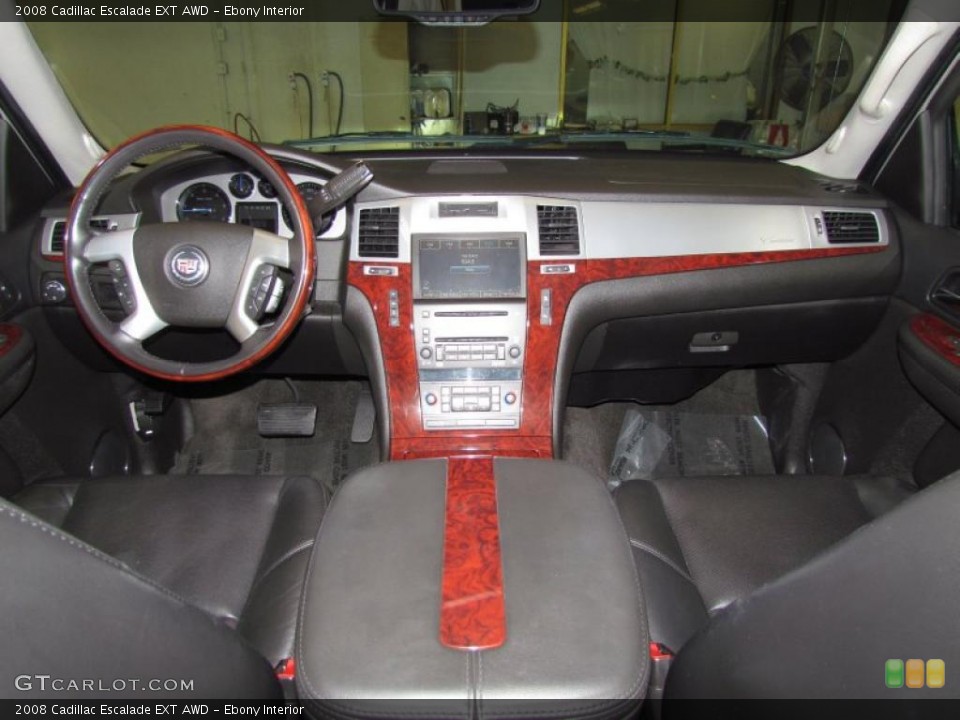 Ebony Interior Dashboard for the 2008 Cadillac Escalade EXT AWD #48508281