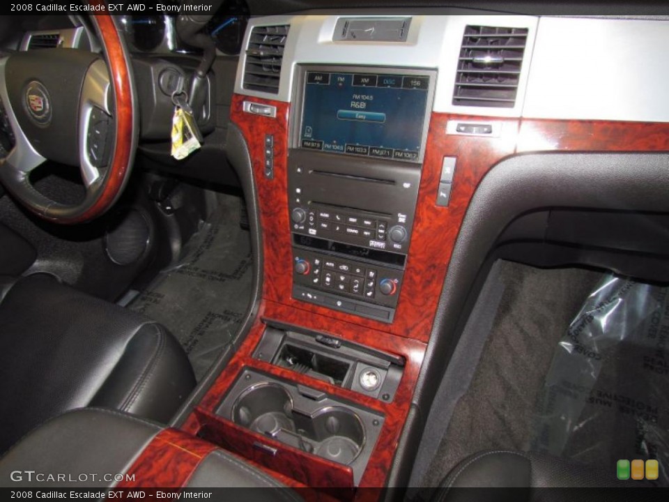 Ebony Interior Controls for the 2008 Cadillac Escalade EXT AWD #48508314