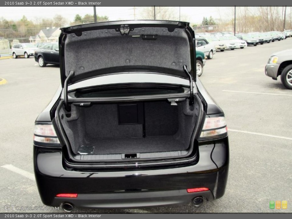 Black Interior Trunk for the 2010 Saab 9-3 2.0T Sport Sedan XWD #48509518