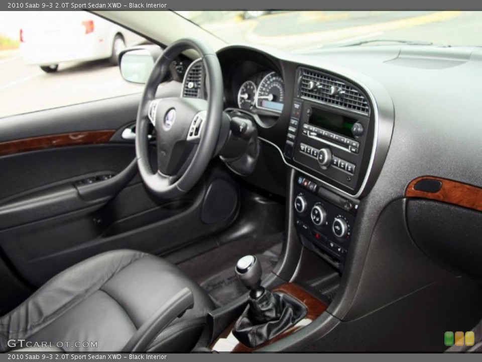 Black Interior Photo for the 2010 Saab 9-3 2.0T Sport Sedan XWD #48509653