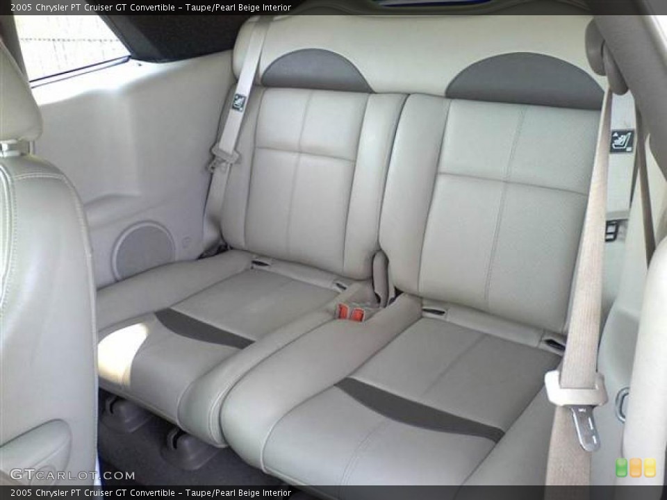 Taupe/Pearl Beige Interior Photo for the 2005 Chrysler PT Cruiser GT Convertible #48509854