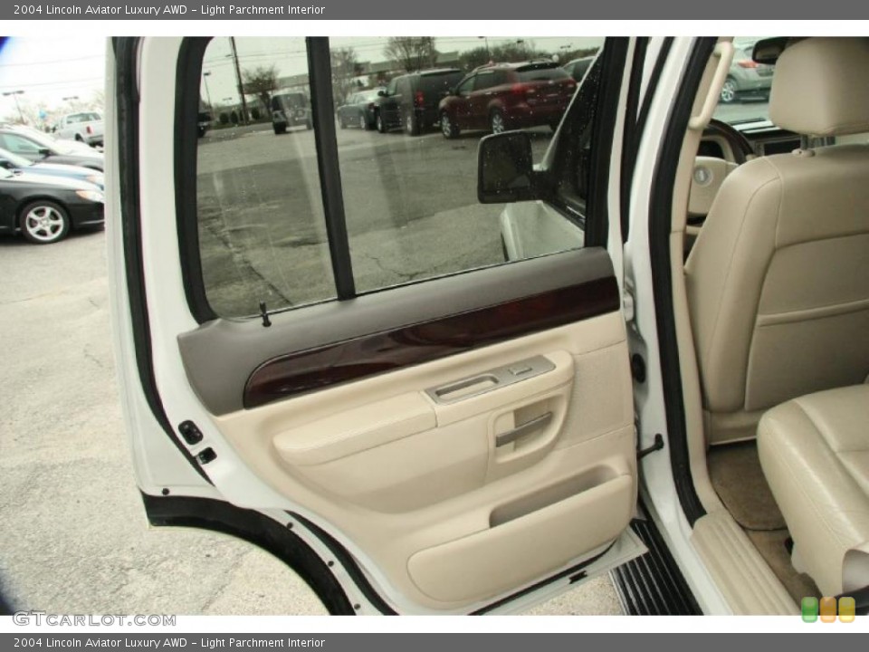 Light Parchment Interior Door Panel for the 2004 Lincoln Aviator Luxury AWD #48510403
