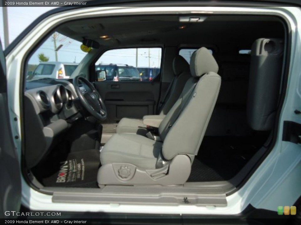 Gray Interior Photo for the 2009 Honda Element EX AWD #48510454
