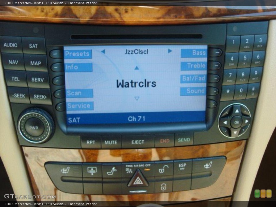 Cashmere Interior Controls for the 2007 Mercedes-Benz E 350 Sedan #48510745