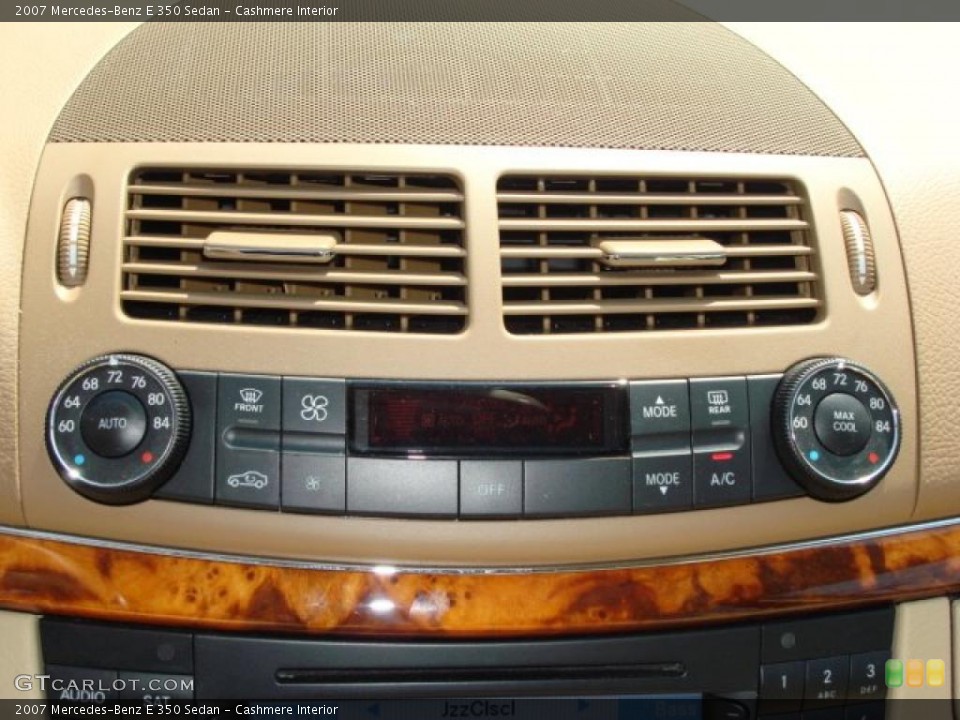 Cashmere Interior Controls for the 2007 Mercedes-Benz E 350 Sedan #48510757