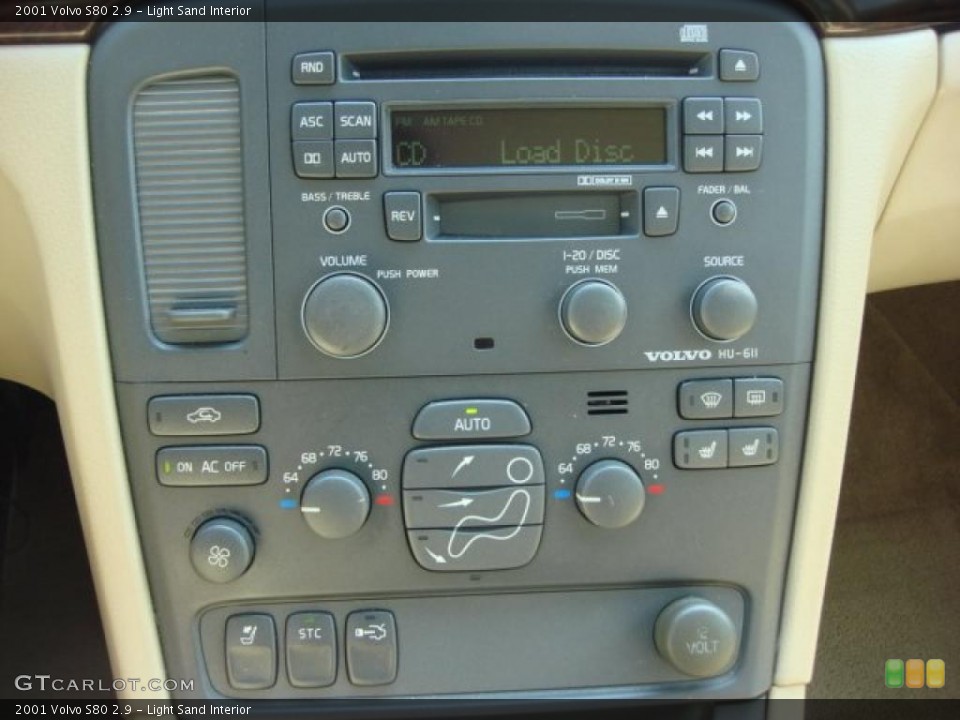 Light Sand Interior Controls for the 2001 Volvo S80 2.9 #48511858
