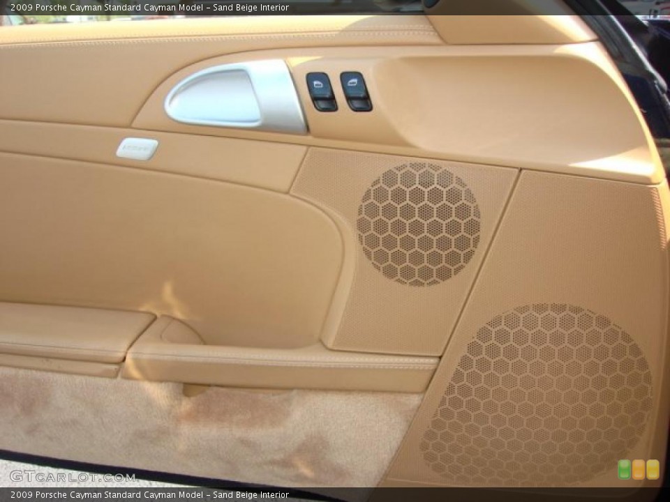 Sand Beige Interior Door Panel for the 2009 Porsche Cayman  #48512176