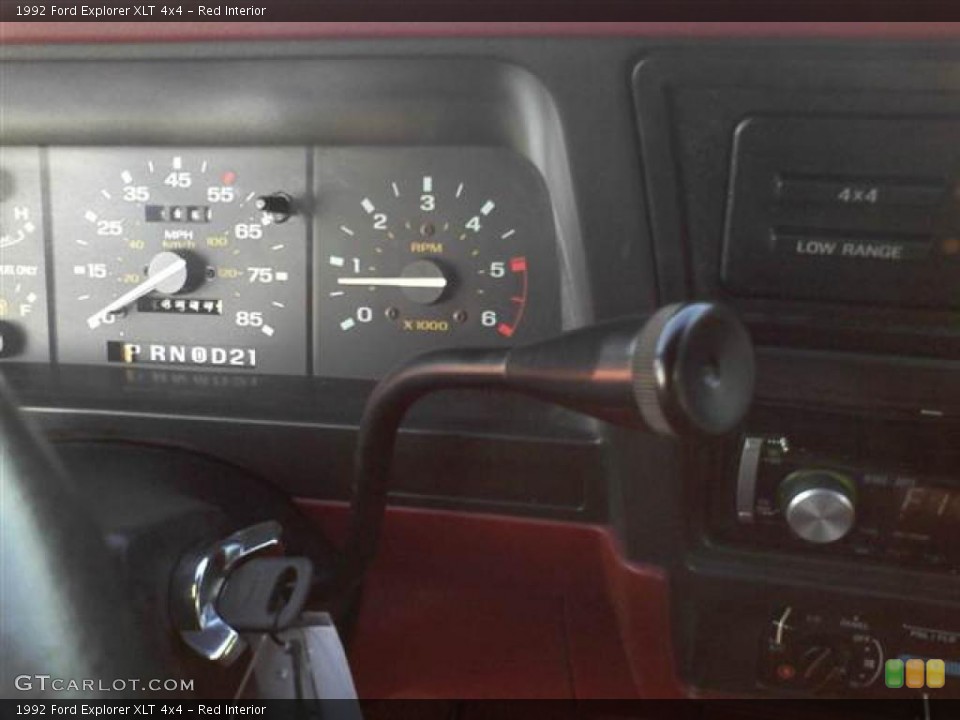 Red Interior Transmission for the 1992 Ford Explorer XLT 4x4 #48512287