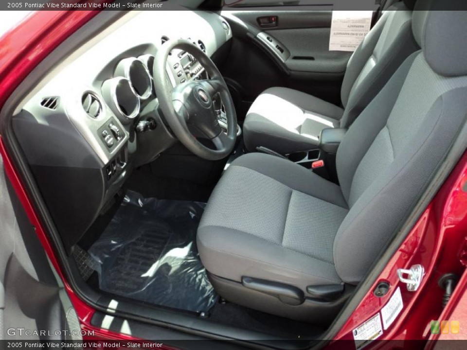 Slate Interior Photo for the 2005 Pontiac Vibe  #48513079