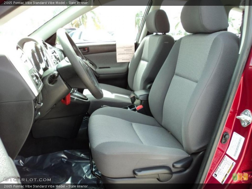 Slate Interior Photo for the 2005 Pontiac Vibe  #48513094