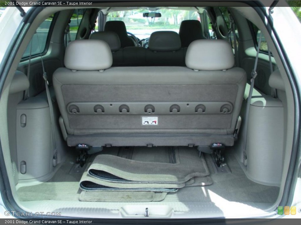 Taupe Interior Trunk for the 2001 Dodge Grand Caravan SE #48514924