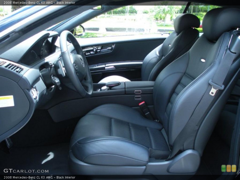 Black Interior Photo for the 2008 Mercedes-Benz CL 63 AMG #48515160