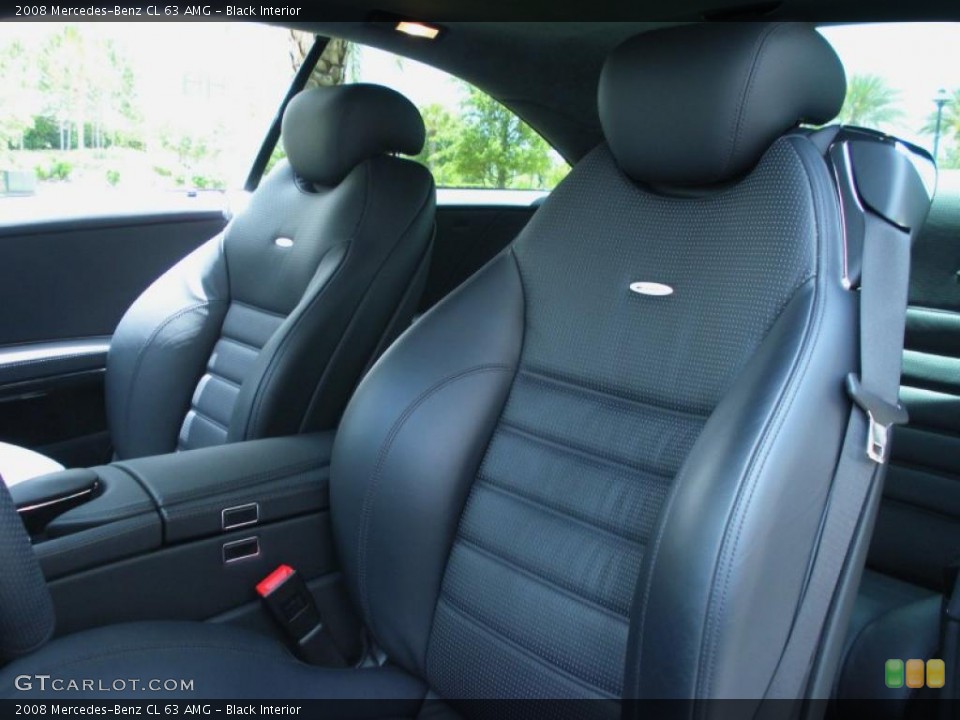 Black Interior Photo for the 2008 Mercedes-Benz CL 63 AMG #48515179