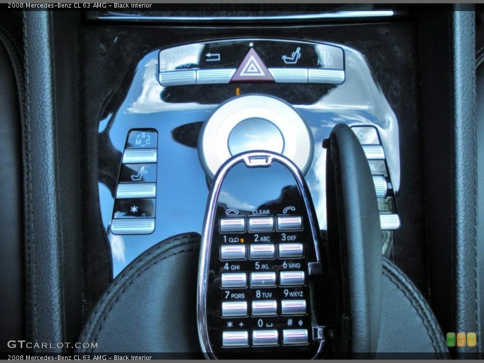 Black Interior Controls for the 2008 Mercedes-Benz CL 63 AMG #48515317