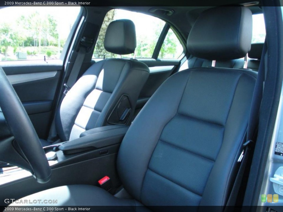 Black Interior Photo for the 2009 Mercedes-Benz C 300 Sport #48516313