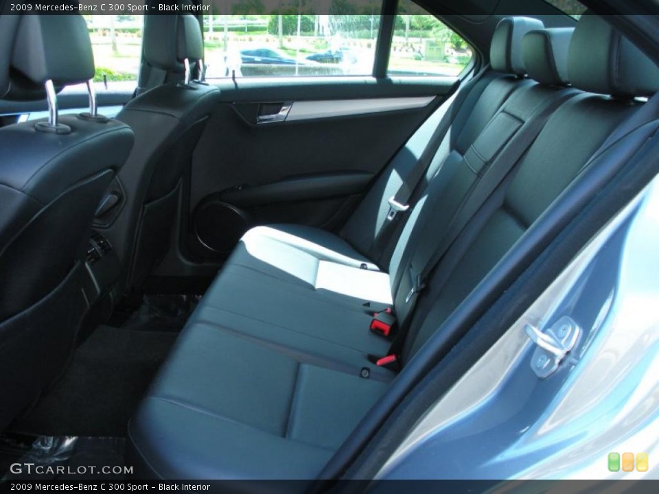 Black Interior Photo for the 2009 Mercedes-Benz C 300 Sport #48516325