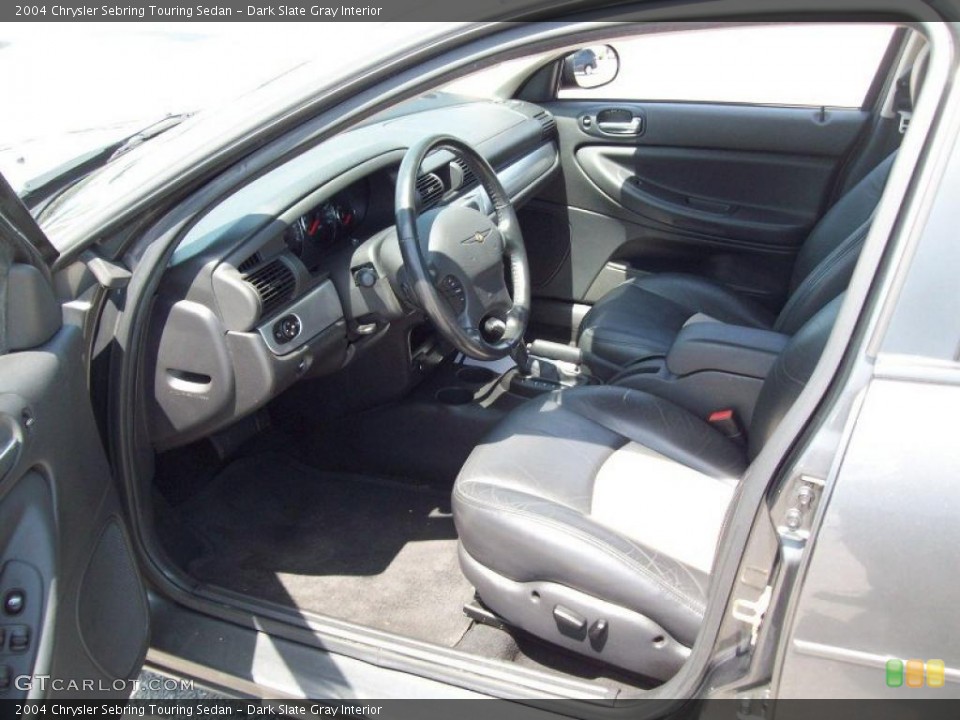 Dark Slate Gray Interior Photo for the 2004 Chrysler Sebring Touring Sedan #48516343