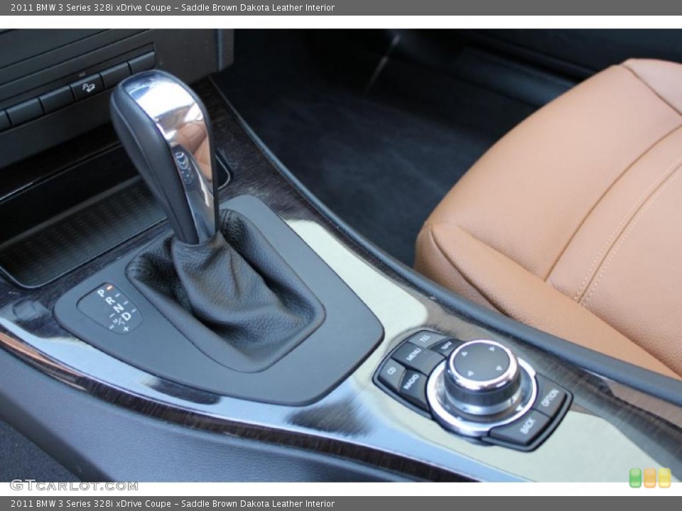 Saddle Brown Dakota Leather Interior Transmission for the 2011 BMW 3 Series 328i xDrive Coupe #48516712