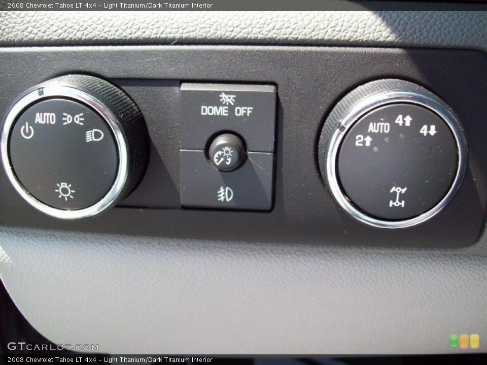 Light Titanium/Dark Titanium Interior Controls for the 2008 Chevrolet Tahoe LT 4x4 #48516787