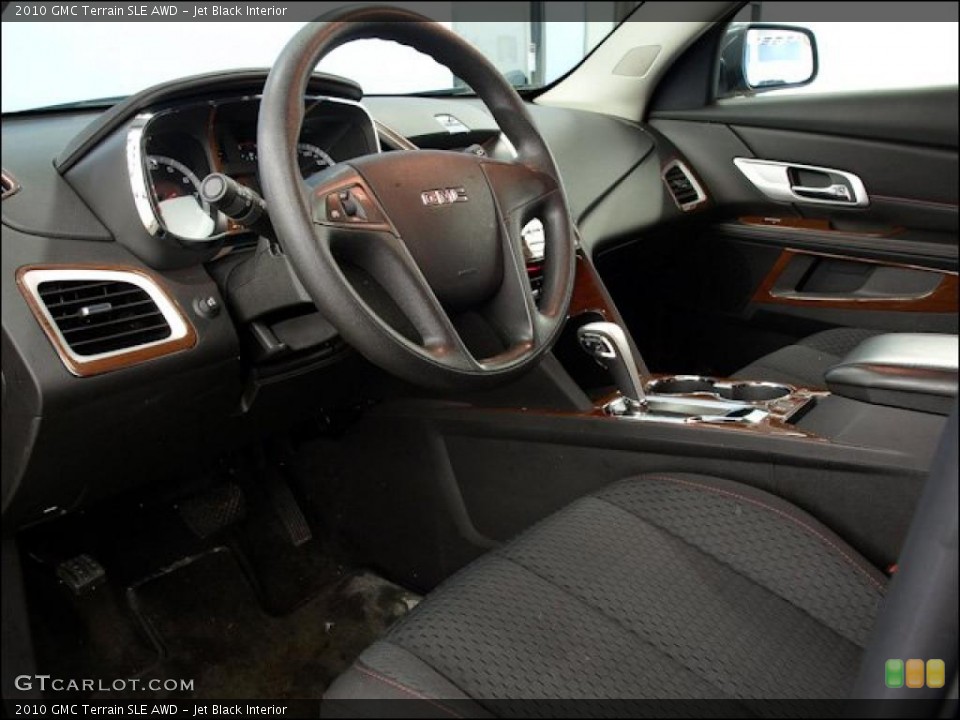 Jet Black Interior Prime Interior for the 2010 GMC Terrain SLE AWD #48517087