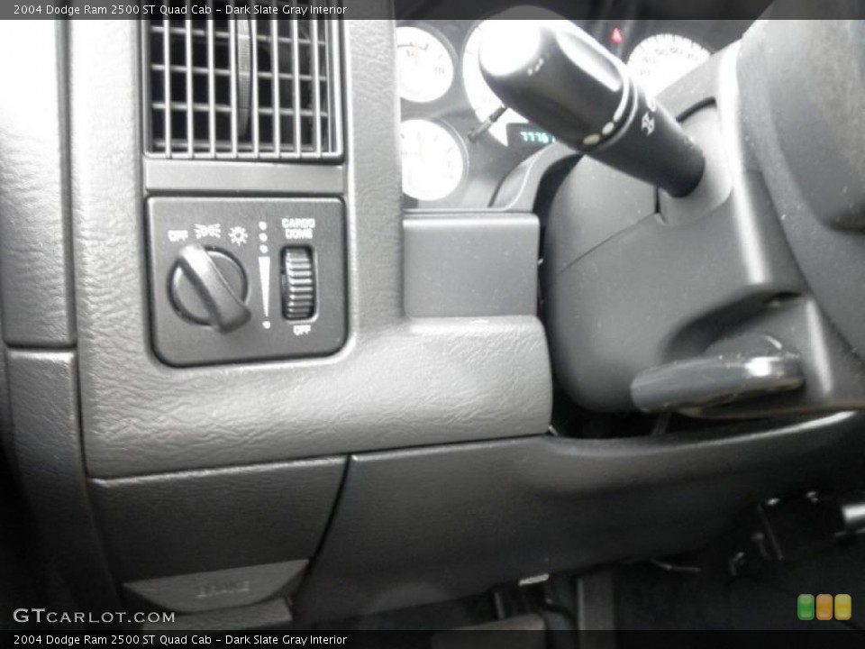 Dark Slate Gray Interior Controls for the 2004 Dodge Ram 2500 ST Quad Cab #48517804
