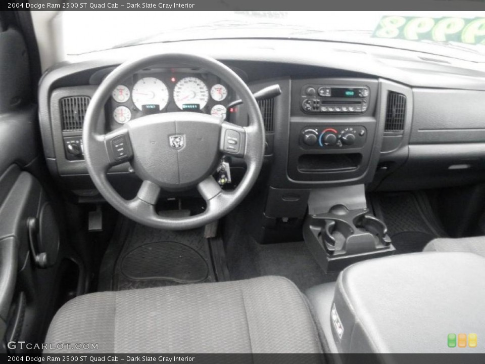 Dark Slate Gray Interior Dashboard for the 2004 Dodge Ram 2500 ST Quad Cab #48517816