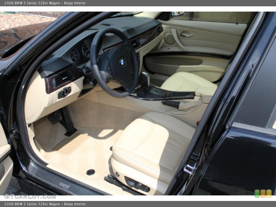 Beige Interior Photo for the 2008 BMW 3 Series 328xi Wagon #48517897
