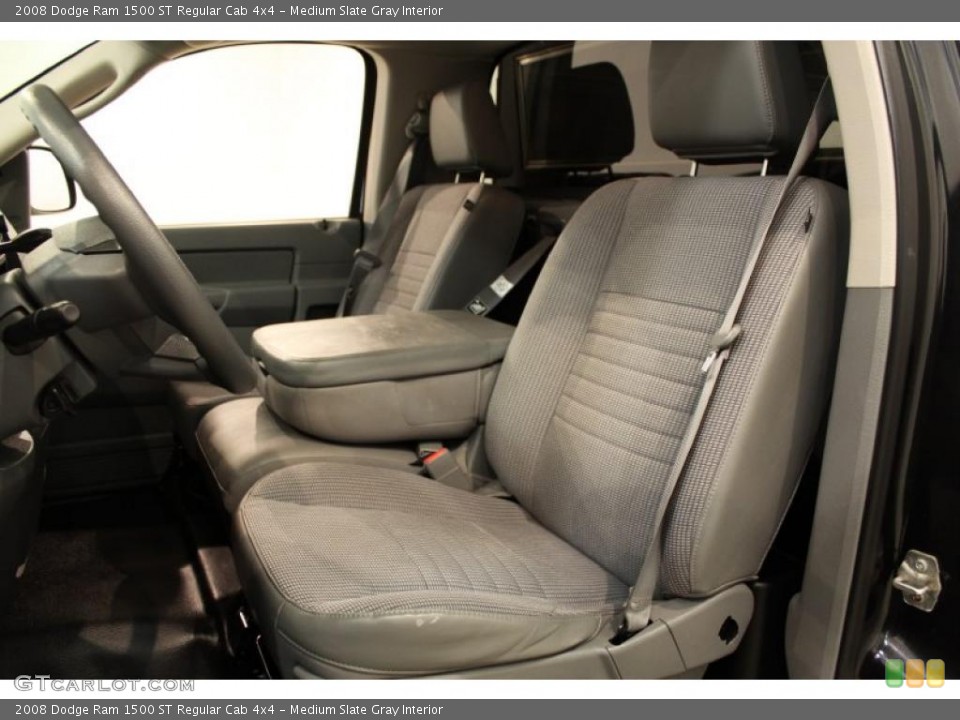 Medium Slate Gray Interior Photo for the 2008 Dodge Ram 1500 ST Regular Cab 4x4 #48518176