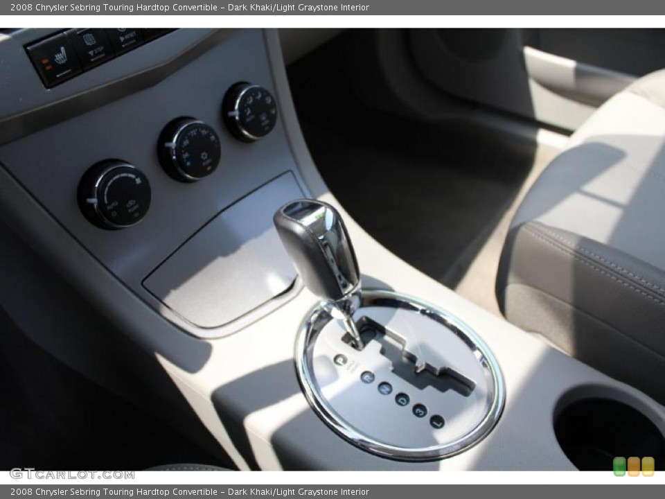 Dark Khaki/Light Graystone Interior Transmission for the 2008 Chrysler Sebring Touring Hardtop Convertible #48518248