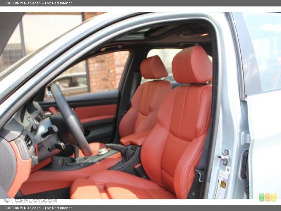 Fox Red Interior Photo for the 2008 BMW M3 Sedan #48518368