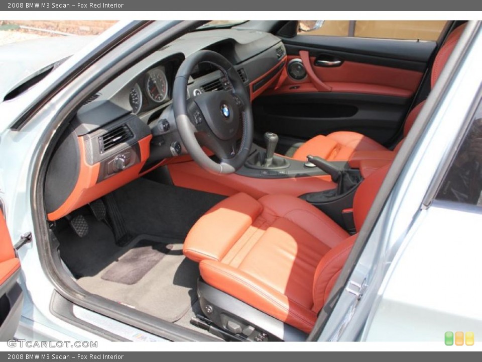 Fox Red Interior Photo for the 2008 BMW M3 Sedan #48518377