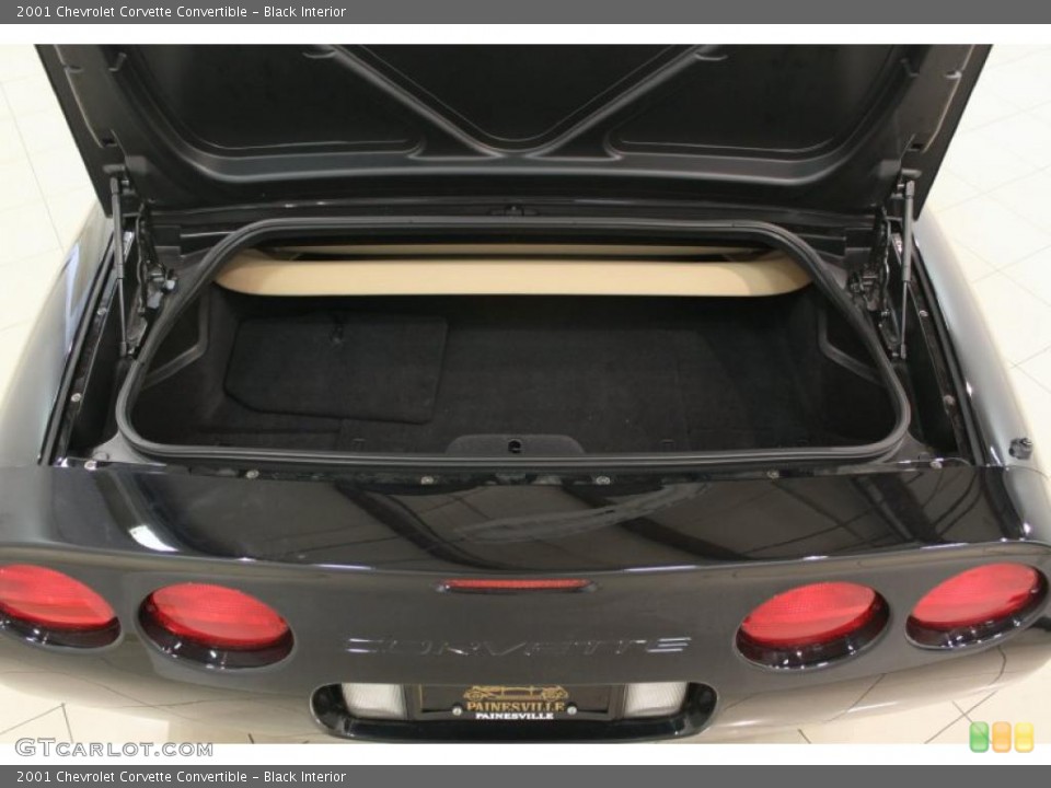 Black Interior Trunk for the 2001 Chevrolet Corvette Convertible #48518407