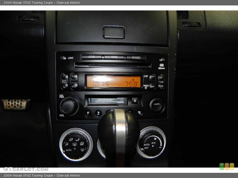Charcoal Interior Controls for the 2004 Nissan 350Z Touring Coupe #48518782