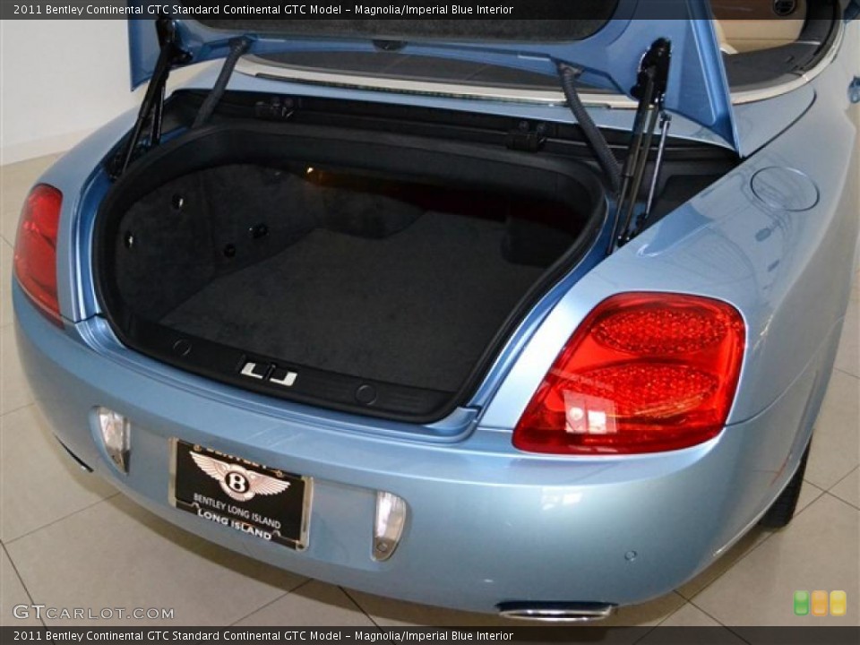 Magnolia/Imperial Blue Interior Trunk for the 2011 Bentley Continental GTC  #48521665