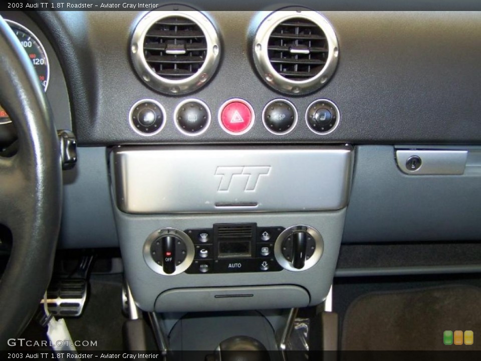 Aviator Gray Interior Controls for the 2003 Audi TT 1.8T Roadster #48521737