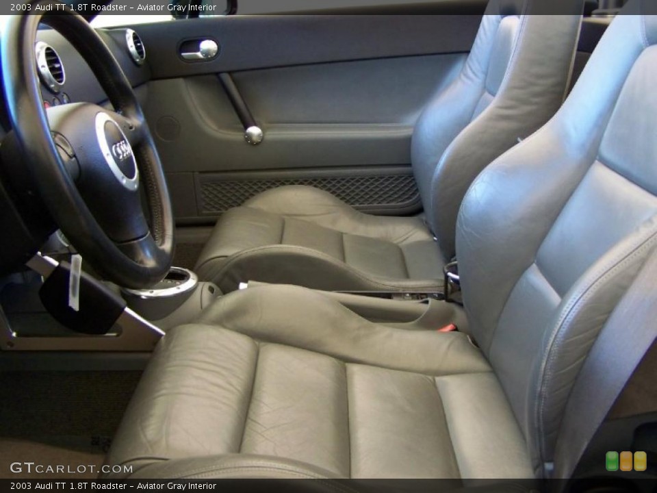 Aviator Gray Interior Photo for the 2003 Audi TT 1.8T Roadster #48521767