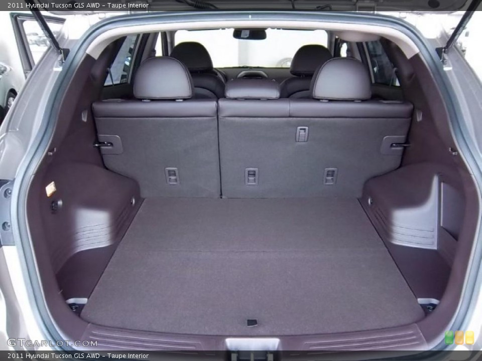Taupe Interior Trunk for the 2011 Hyundai Tucson GLS AWD #48522382