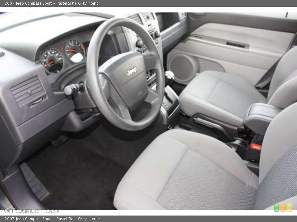 Pastel Slate Gray Interior Photo for the 2007 Jeep Compass Sport #48524656