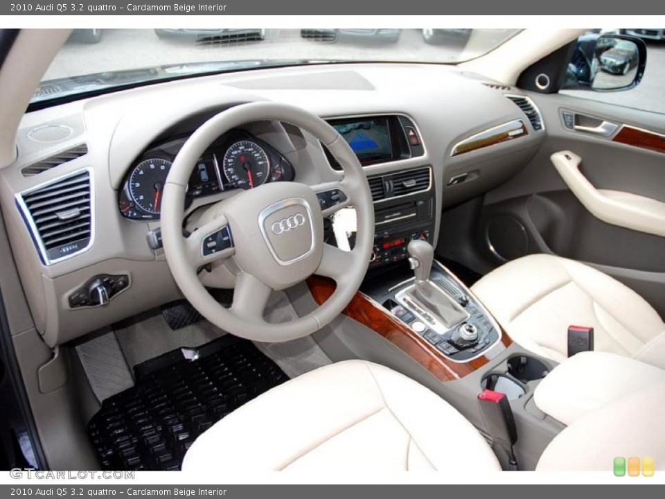 Cardamom Beige Interior Prime Interior for the 2010 Audi Q5 3.2 quattro #48525427