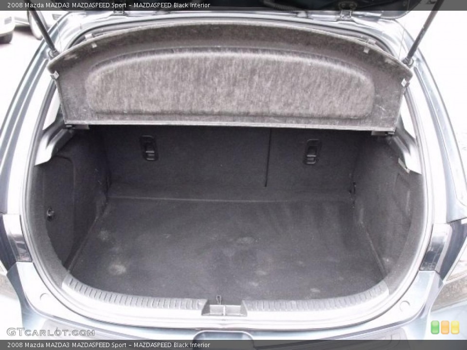 MAZDASPEED Black Interior Trunk for the 2008 Mazda MAZDA3 MAZDASPEED Sport #48525928
