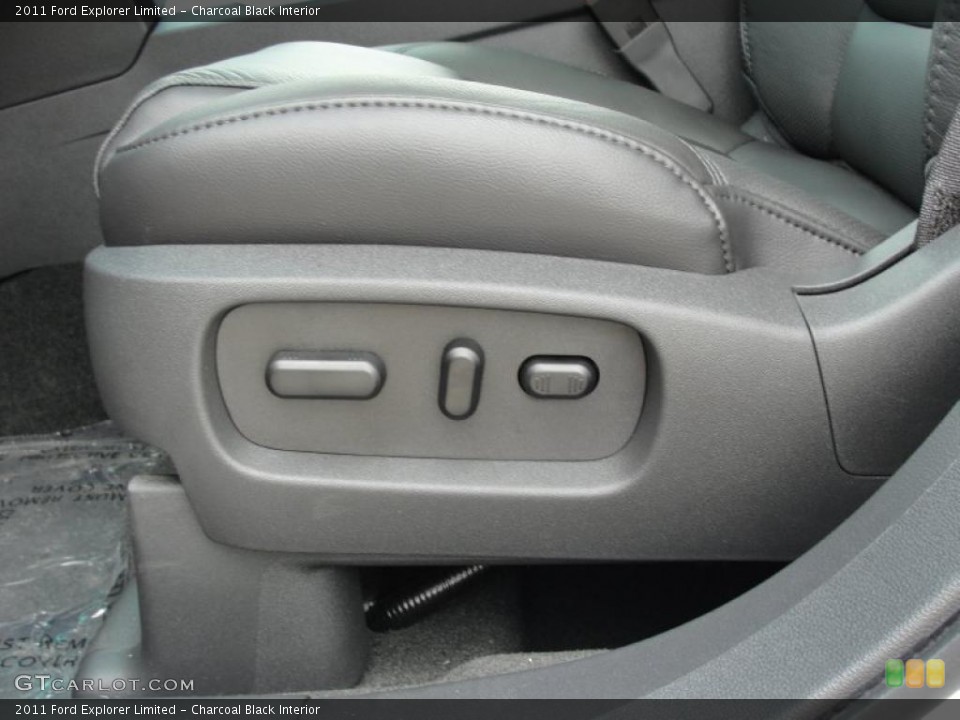 Charcoal Black Interior Controls for the 2011 Ford Explorer Limited #48528290