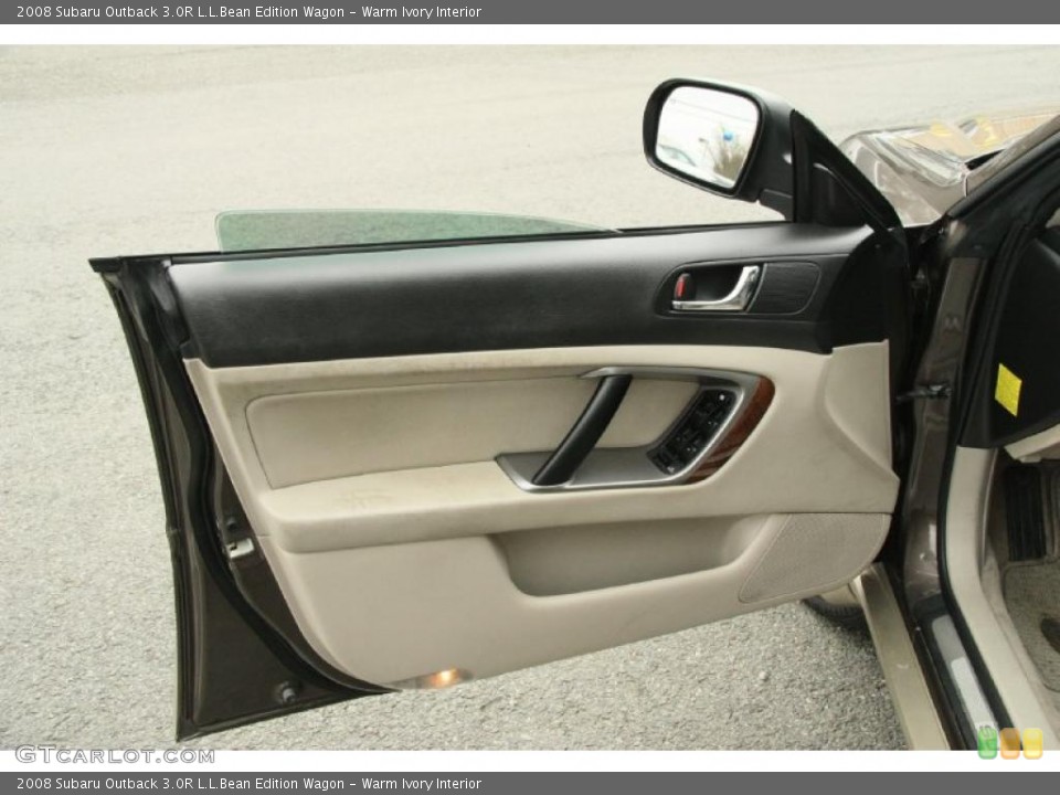 Warm Ivory Interior Door Panel for the 2008 Subaru Outback 3.0R L.L.Bean Edition Wagon #48530555