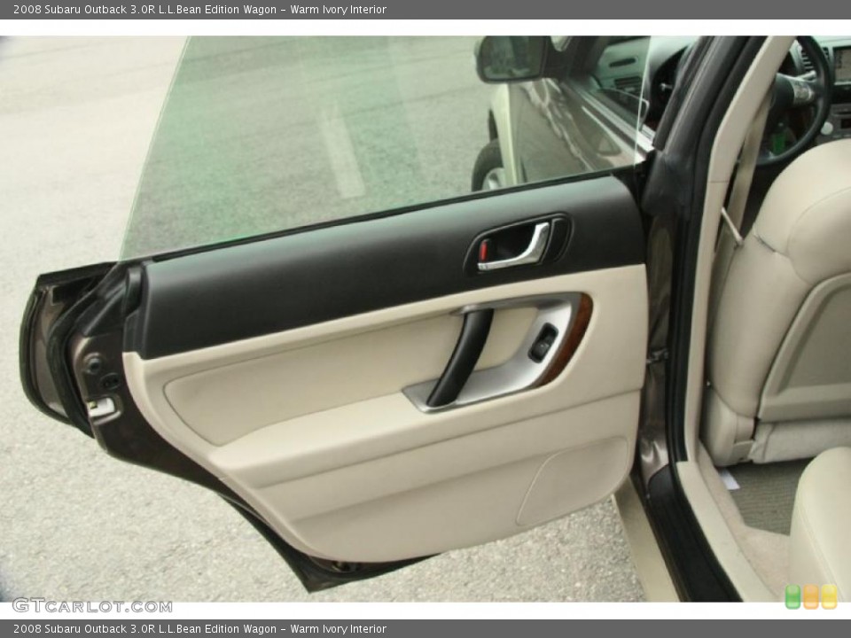 Warm Ivory Interior Door Panel for the 2008 Subaru Outback 3.0R L.L.Bean Edition Wagon #48530567
