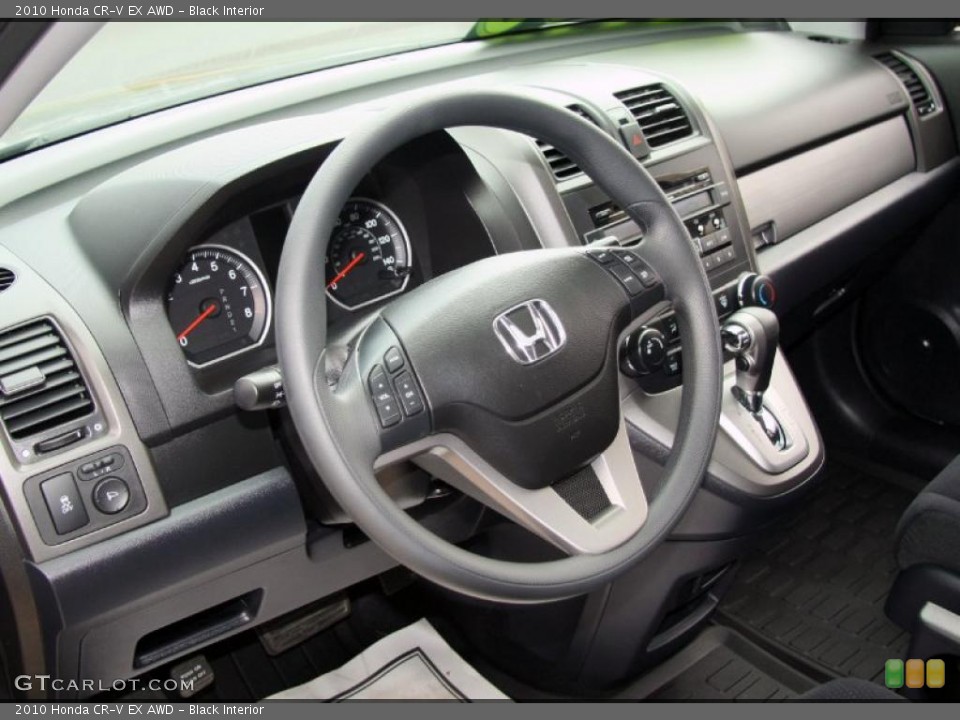 Black Interior Photo for the 2010 Honda CR-V EX AWD #48530738