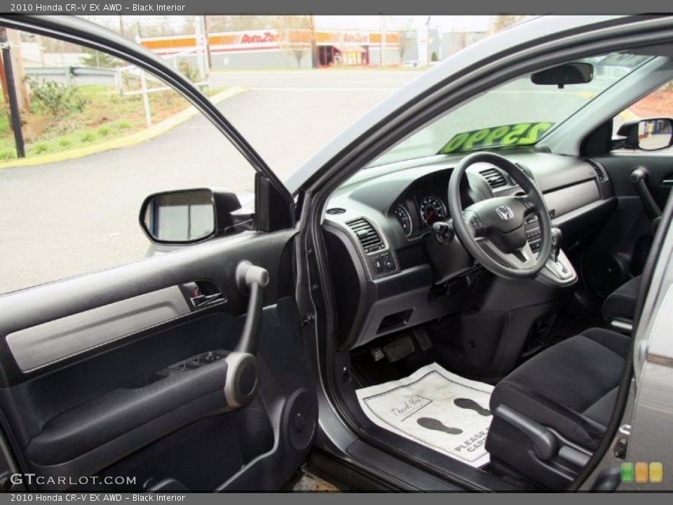 Black Interior Photo for the 2010 Honda CR-V EX AWD #48530771