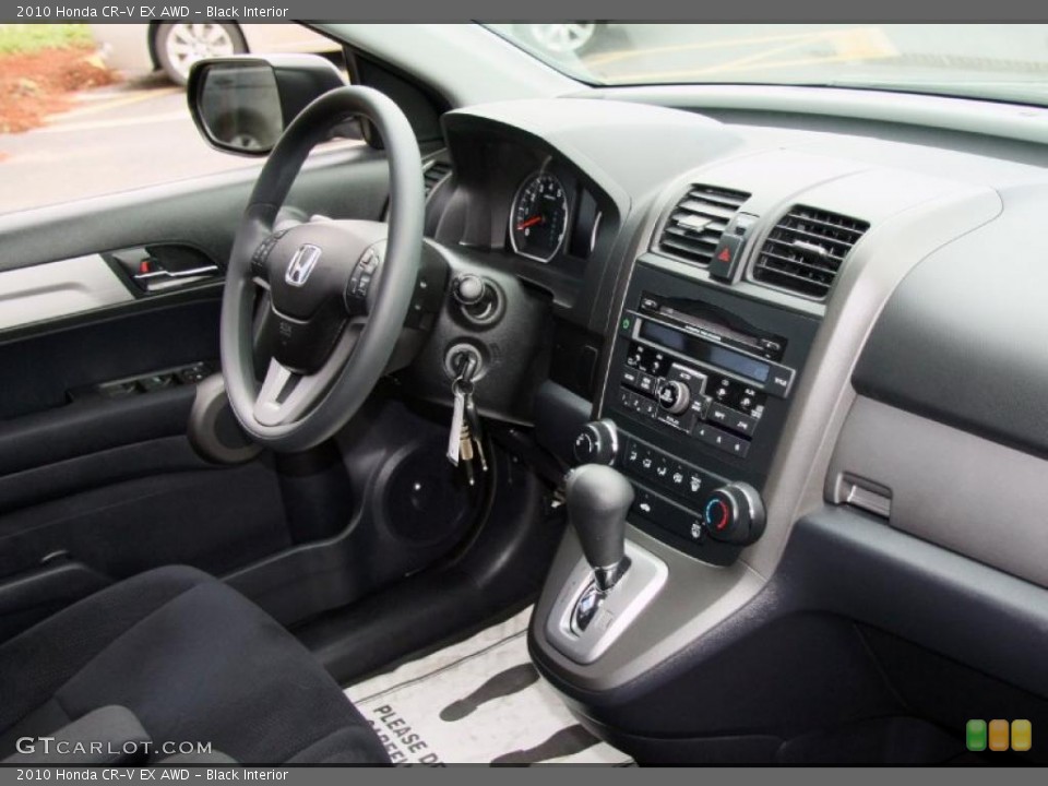 Black Interior Photo for the 2010 Honda CR-V EX AWD #48530840