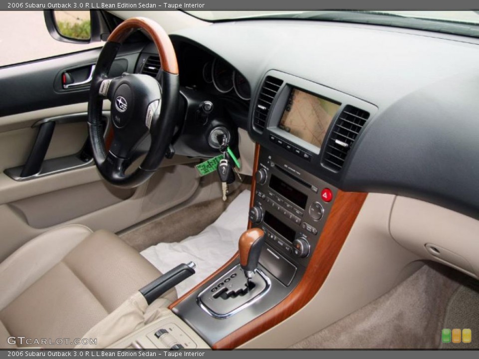 Taupe Interior Photo for the 2006 Subaru Outback 3.0 R L.L.Bean Edition Sedan #48530966