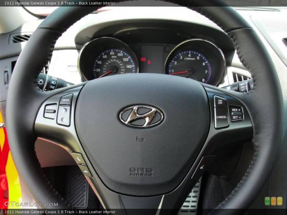 Black Leather Interior Controls for the 2011 Hyundai Genesis Coupe 3.8 Track #48531852